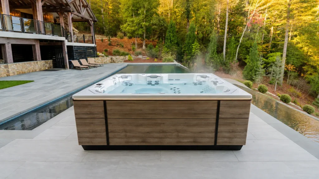 Bullfrog Spas M9 – 10-osobowe jacuzzi premium z trzema leżankami