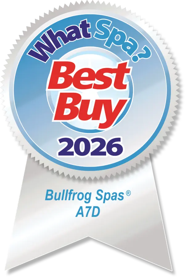 Nagroda WhatSpa Best Buy 2026 dla Bullfrog Spas A7D