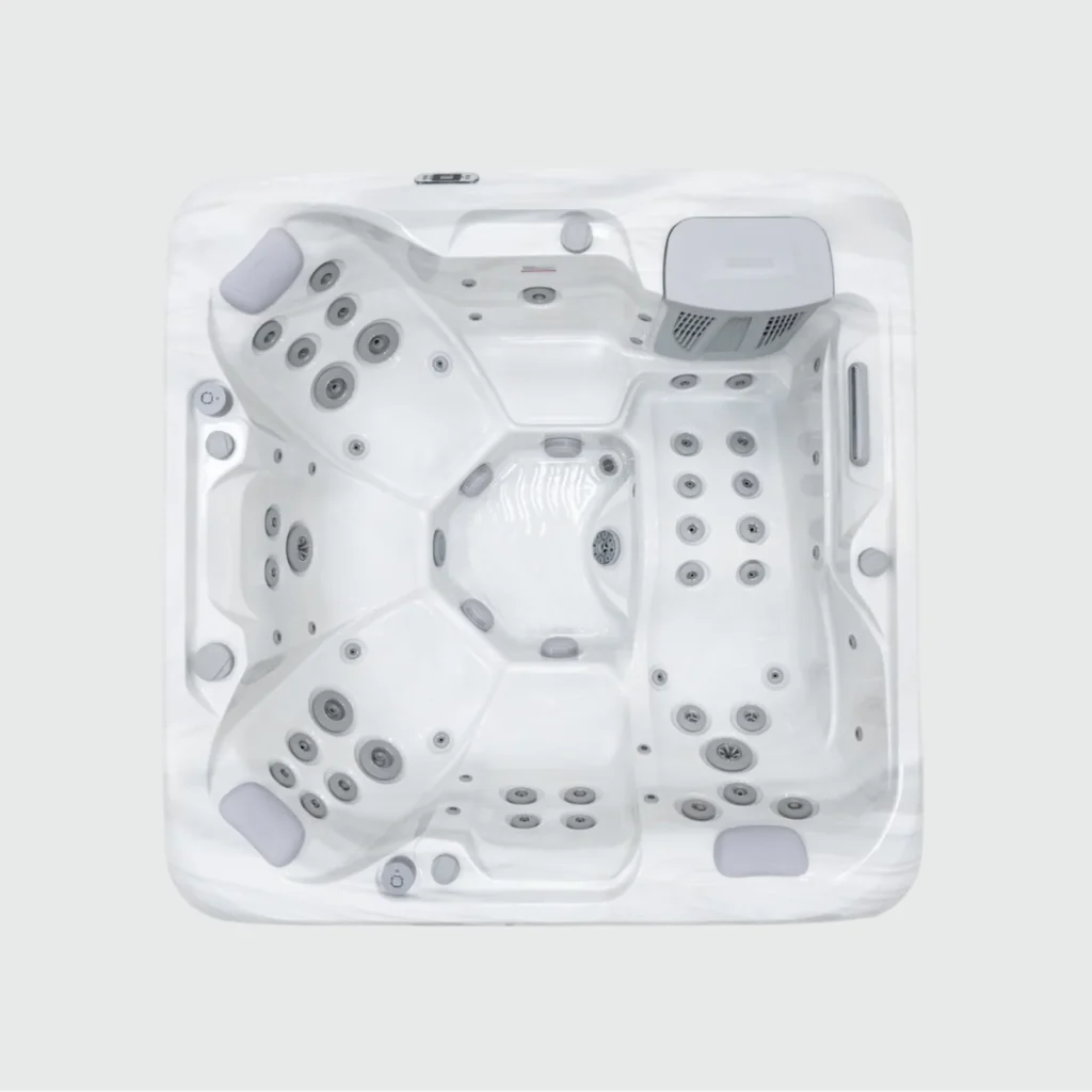 AquaSolus Eden – jacuzzi dla 6 osób z leżanką