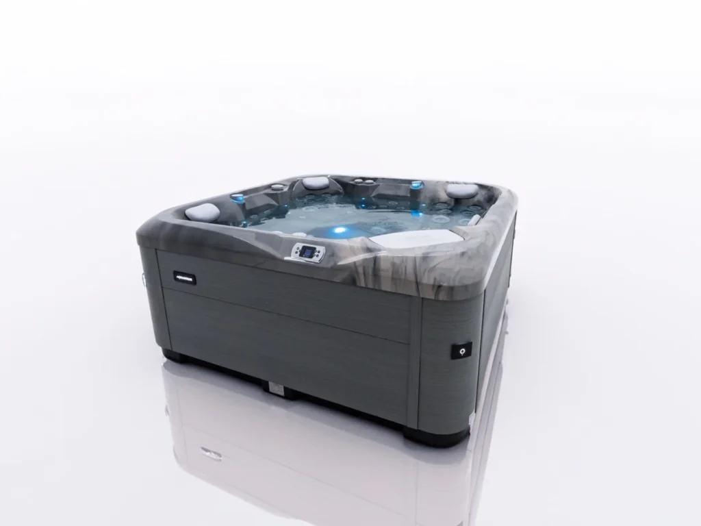 AquaSolus Harmony – 5-osobowe jacuzzi ogrodowe z dwiema leżankami
